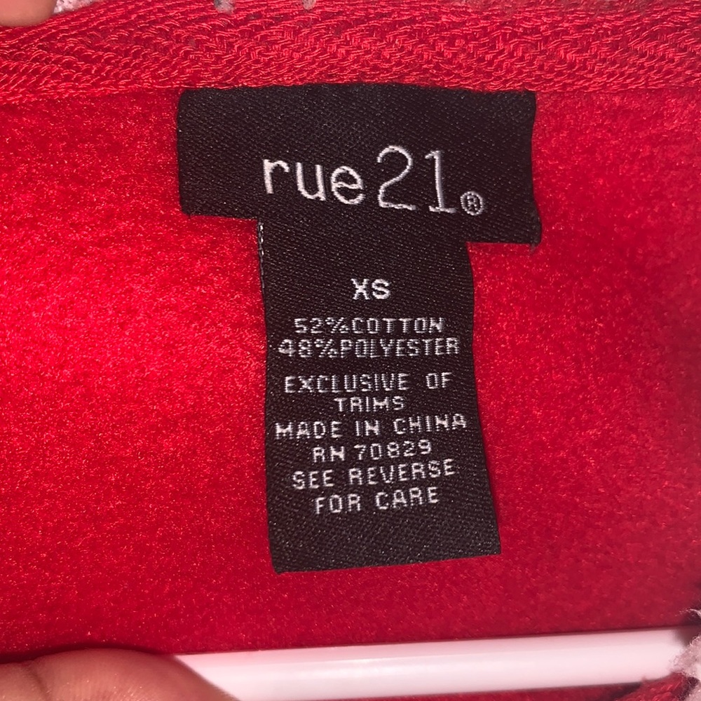 Red Zipup Jacket - Picture 4 of 4